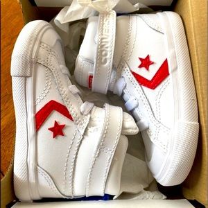 Converse pro blaze strap high tops